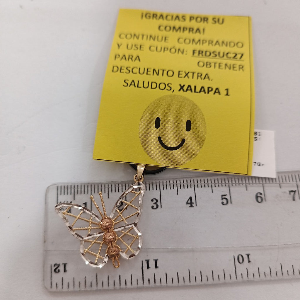 DIJE ORO, ORO COMBINADO 14 K 1.7 GRMS (SEMINUEVO)