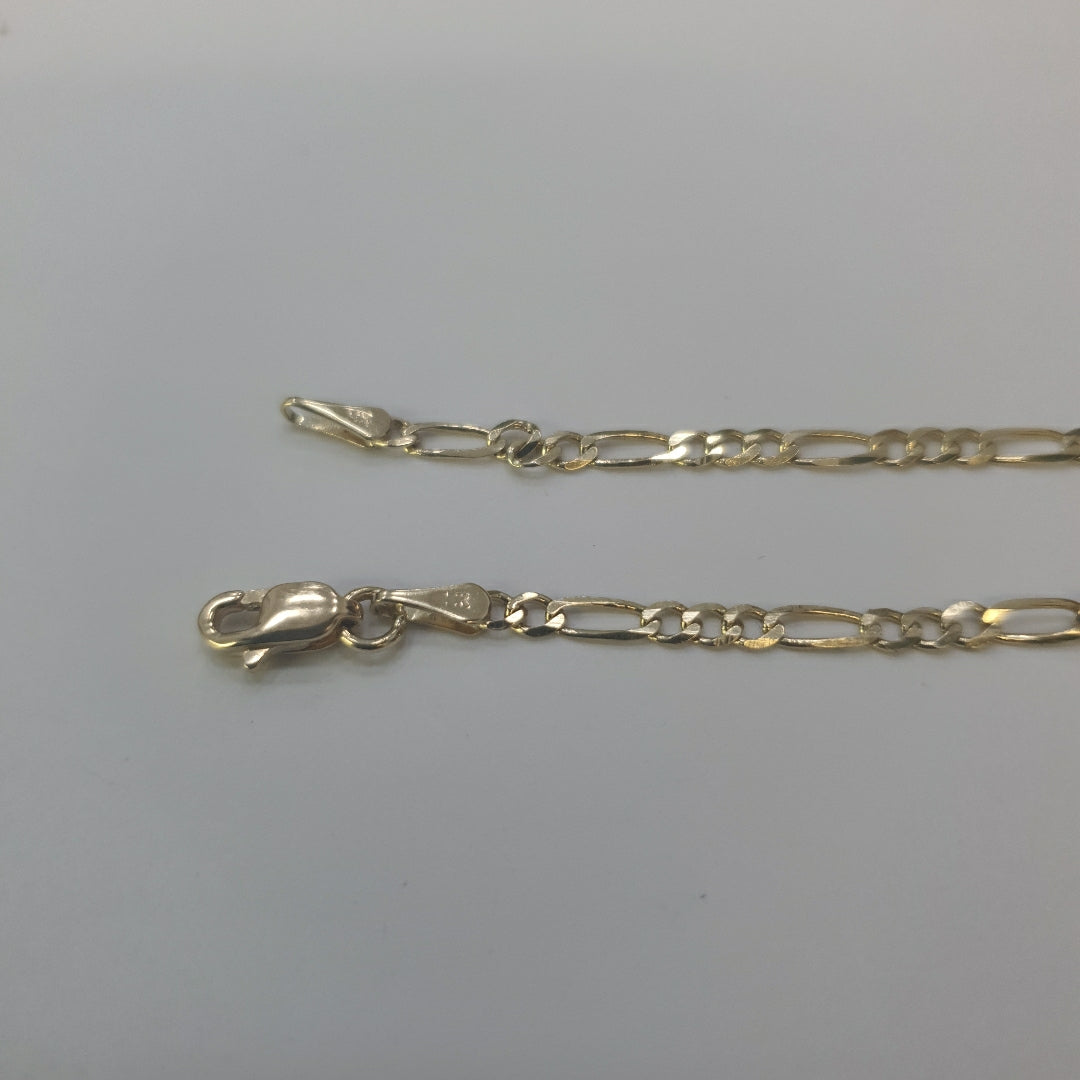 PULSERAS 3X1 ORO 14K 18 CM 1.8 GR (NUEVO)