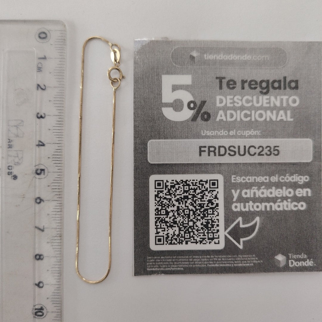 PULSERA ORO 10 K 1,10 GRMS (SEMINUEVO)