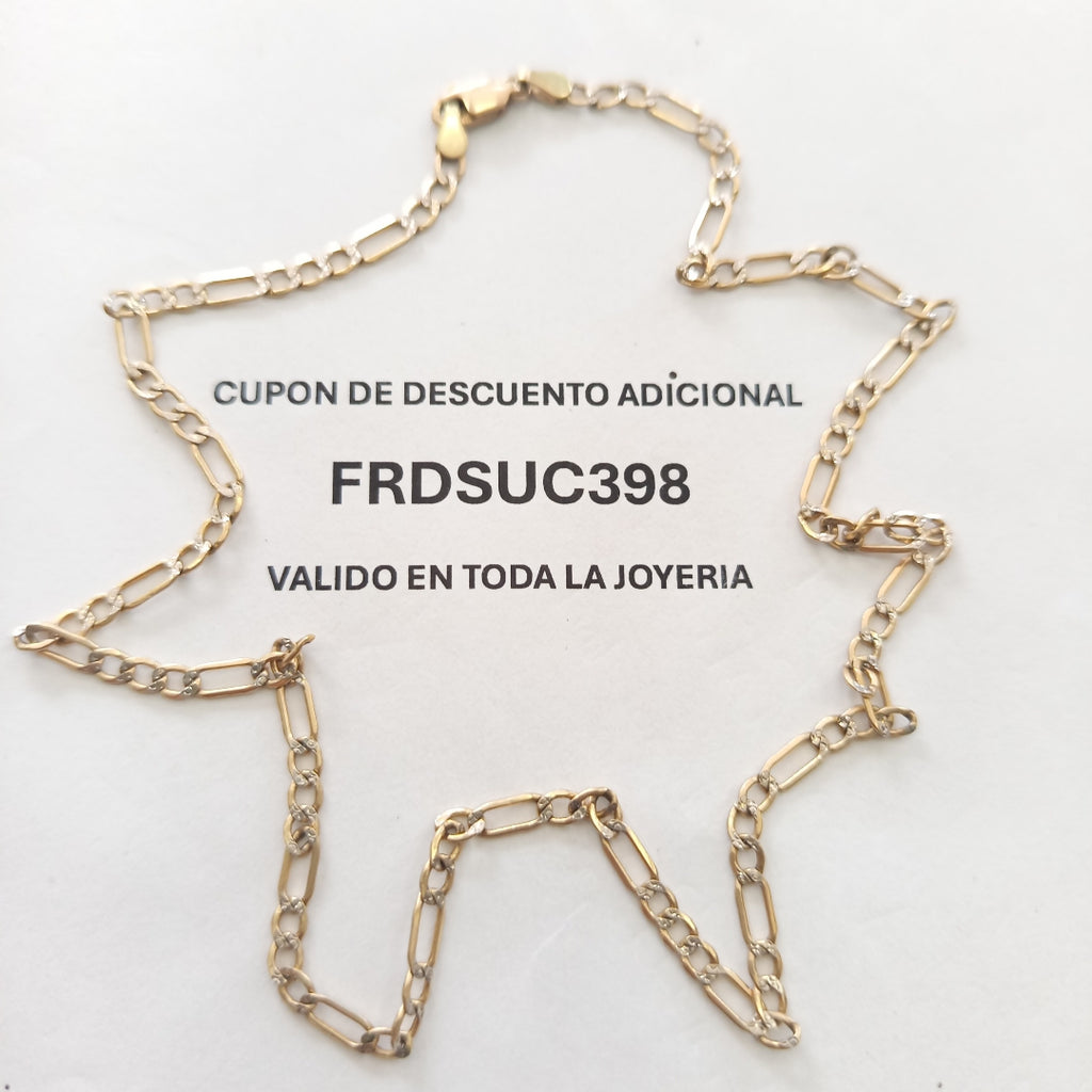 CADENA ORO 10 K 3.8 GRMS (SEMINUEVO)