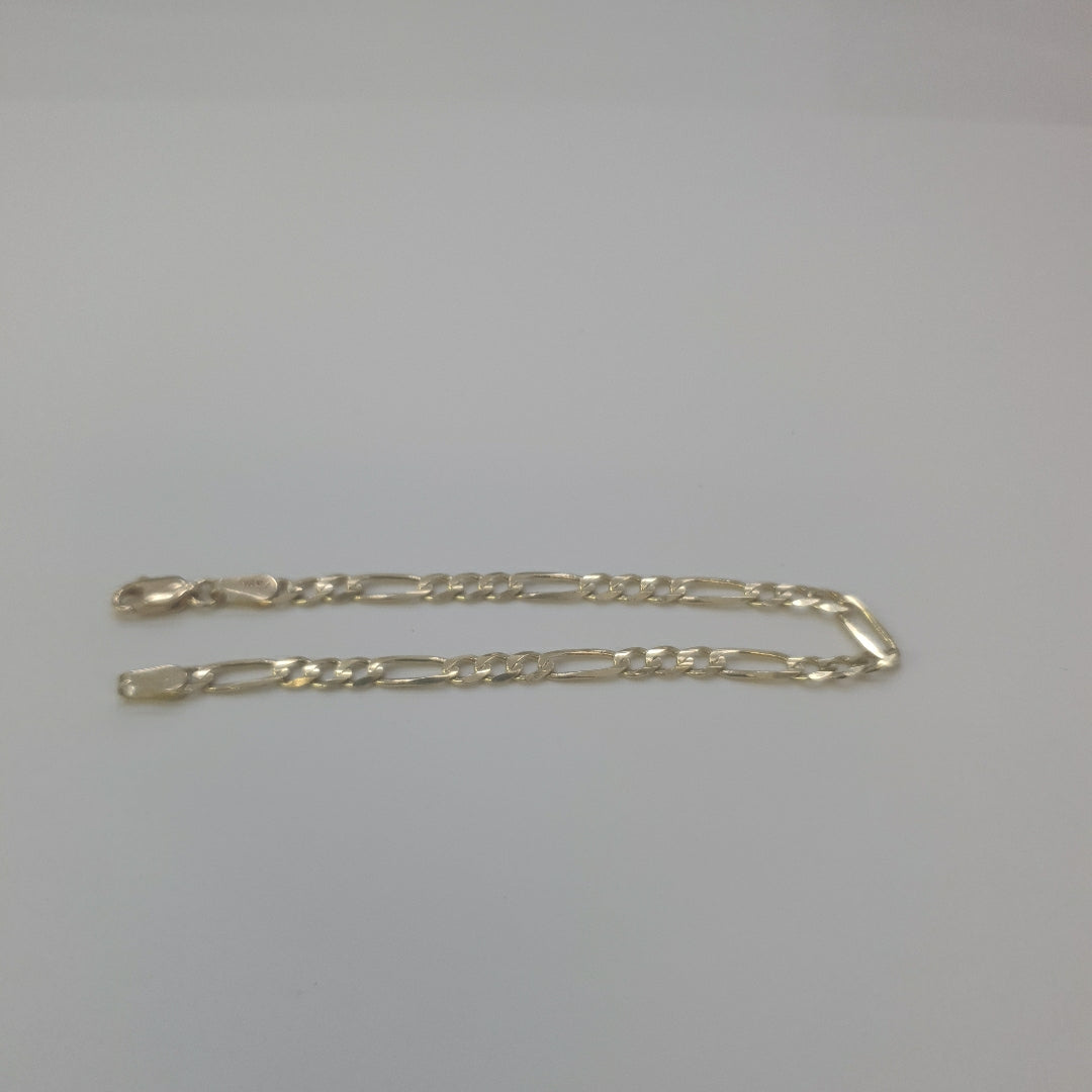 PULSERAS TEJIDO 3X1 ORO 14K 18 CM 4.2 GR (NUEVO)