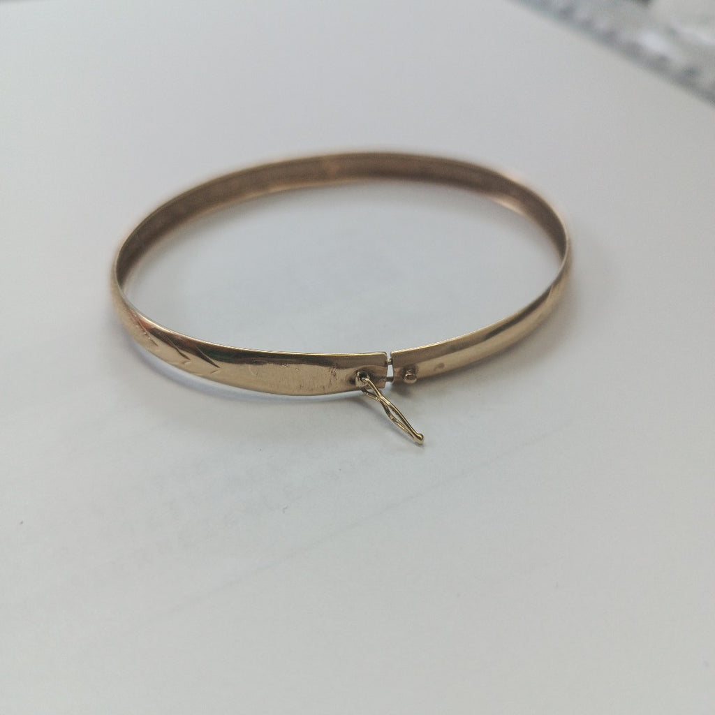 PULSERA RIGIDA ORO 10 K 5,10 GRMS (SEMINUEVO)