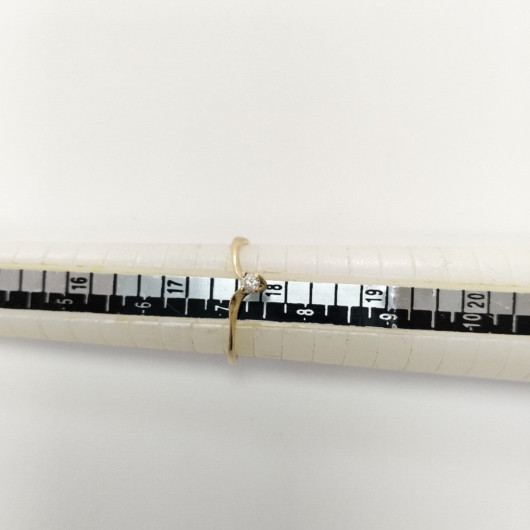 SOLITARIO ORO 14 K 1.3 GRMS (SEMINUEVO)