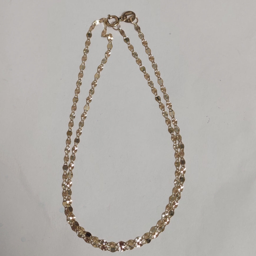 CADENA ORO 14 K 1,10 GRMS (SEMINUEVO)