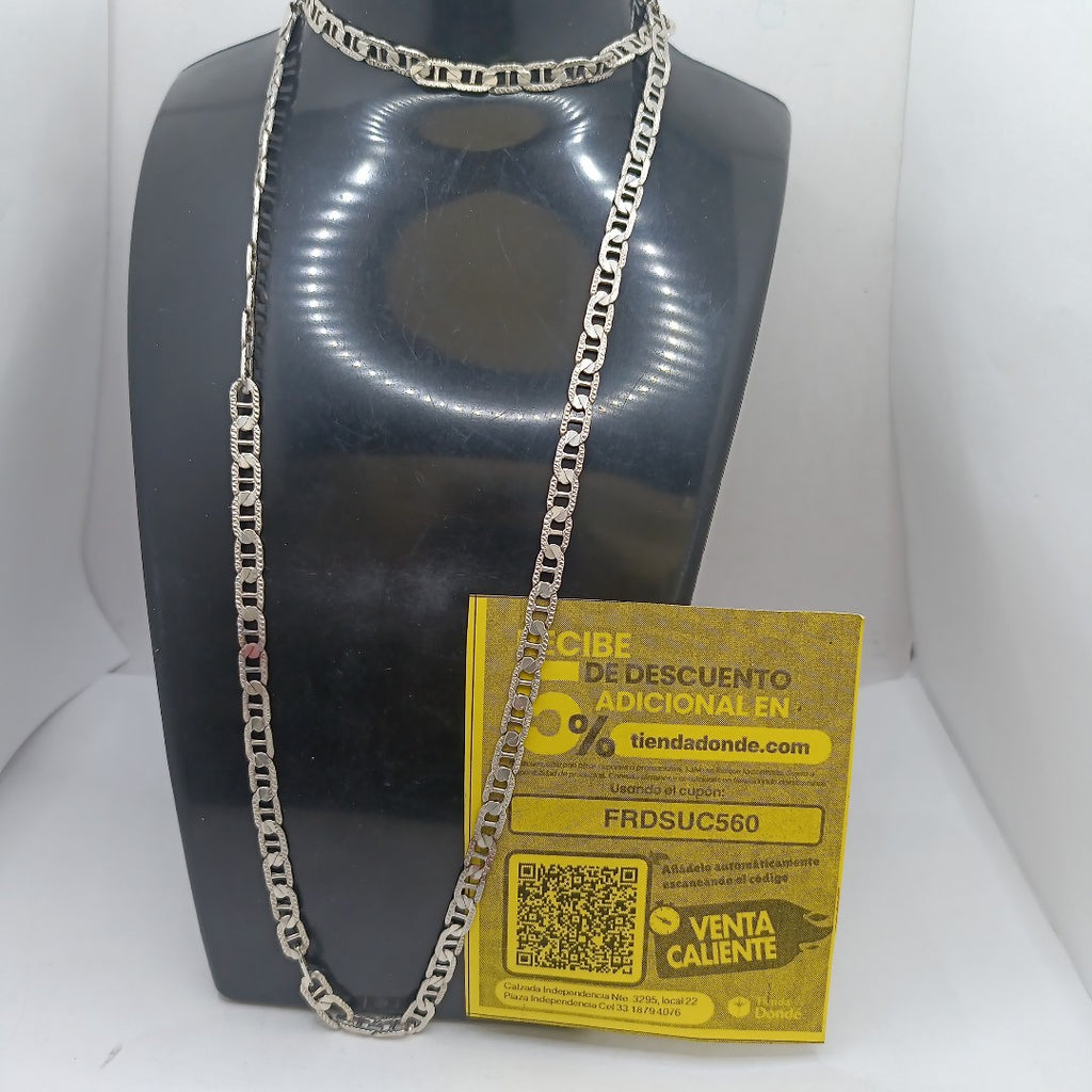 CADENA PLATA 20,20 GRMS (SEMINUEVO)