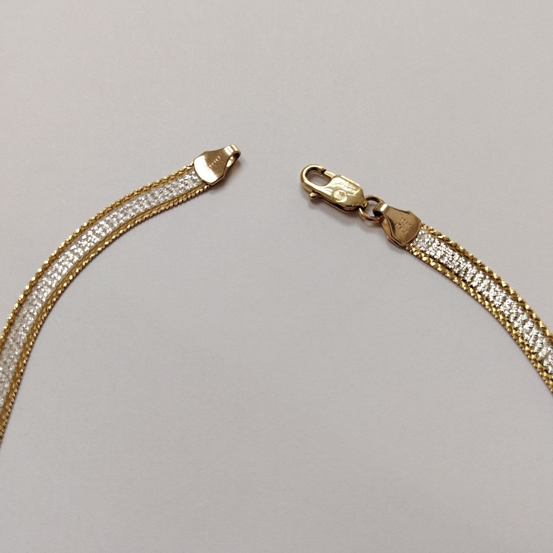 GARGANTILLA ORO,ORO COMBINADO 10 K 9,80 GRMS (SEMINUEVO)