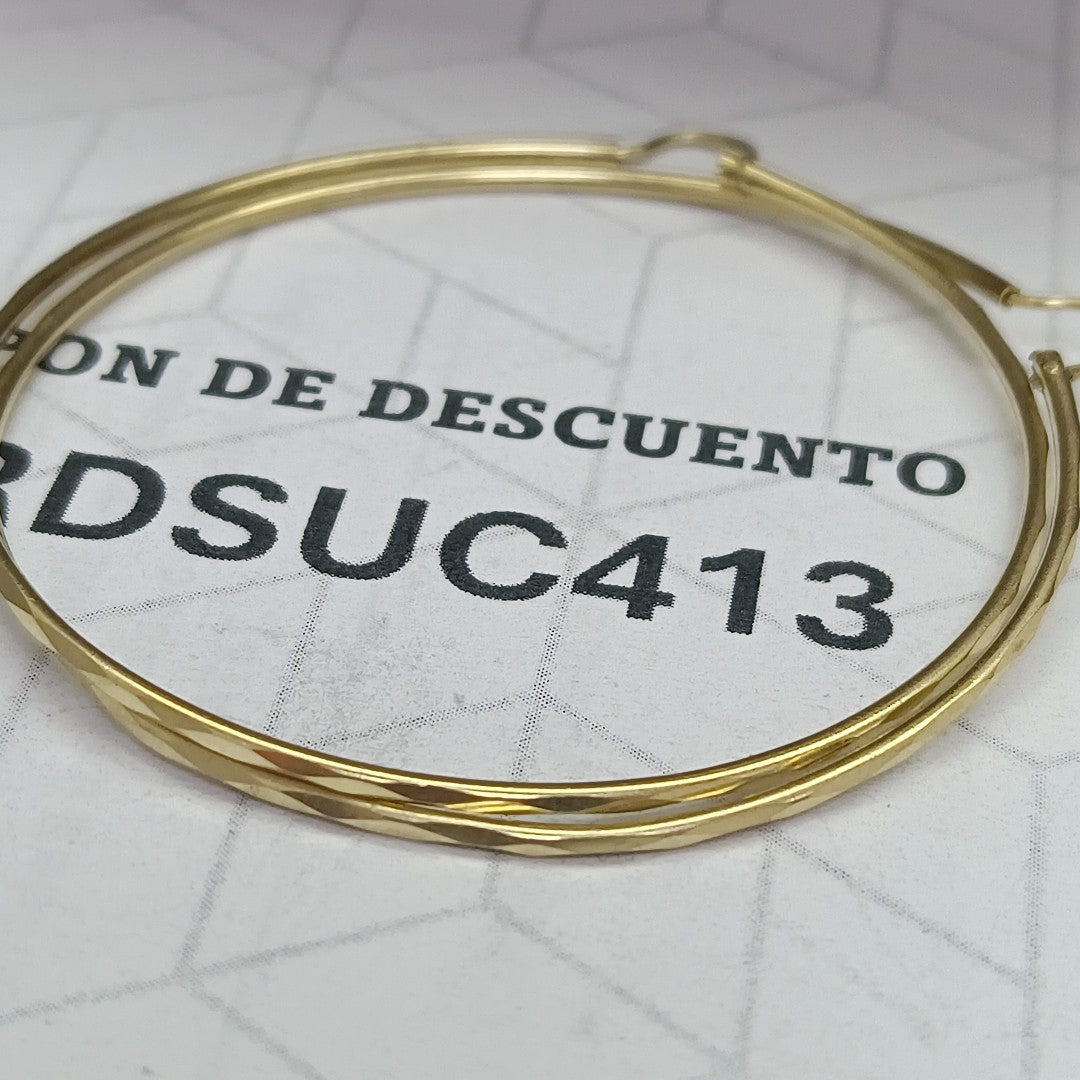 ARRACADAS PAR ORO 10 K 2,70 GRMS (SEMINUEVO)