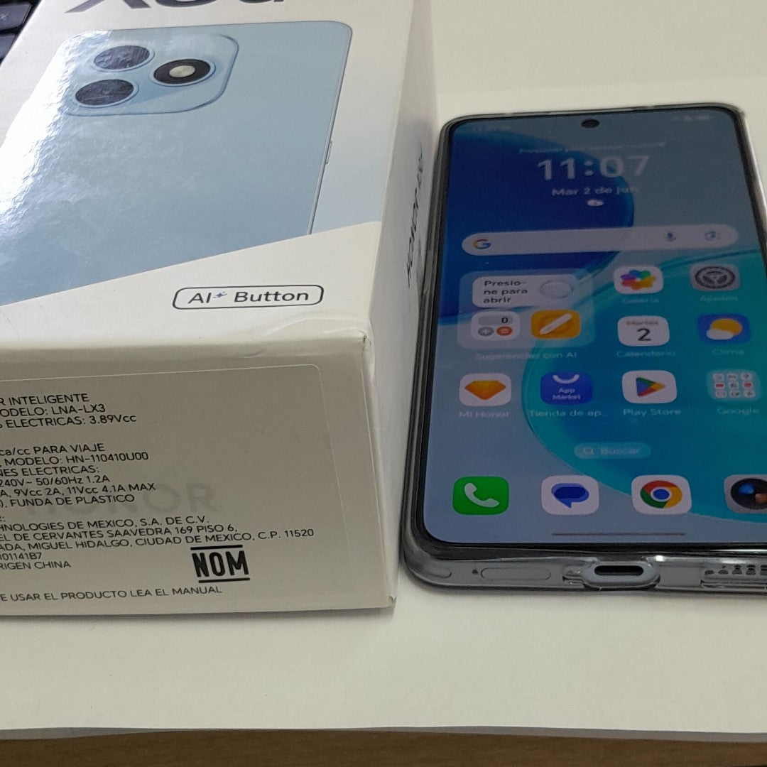 CELULAR HONOR X8D LNA-LX3 (2025) 256 GB 8 GB RAM (SEMINUEVO)