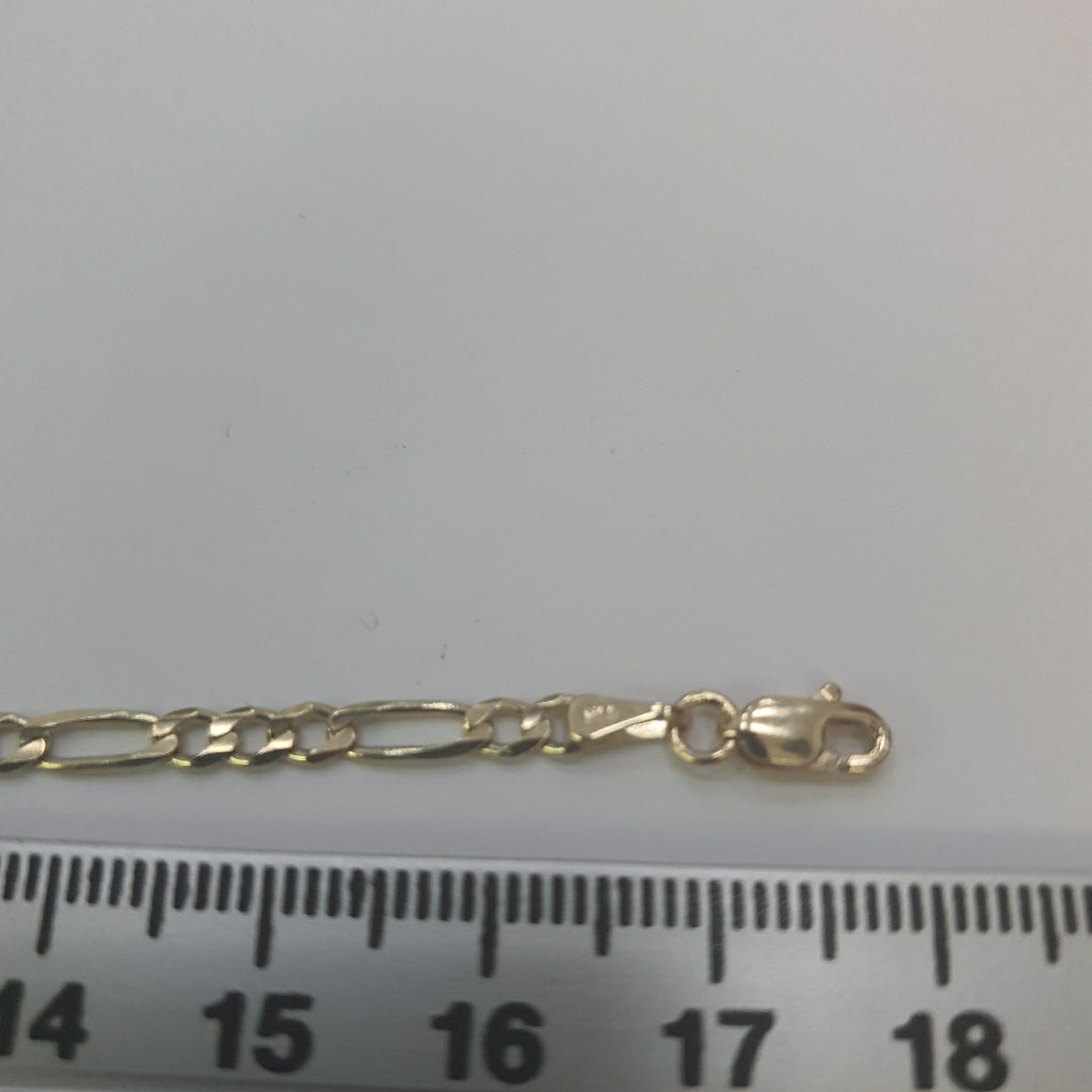 PULSERAS 3X1 ORO 14K 18 CM 2.9 GR (NUEVO)