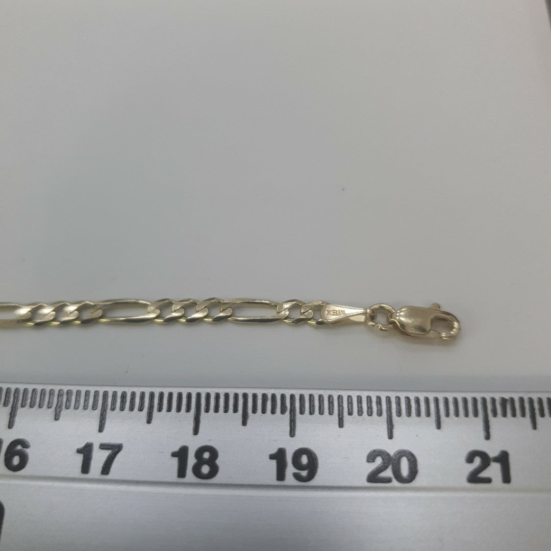 PULSERAS 3X1 ORO 14K 21 CM 3.3 GR (NUEVO)