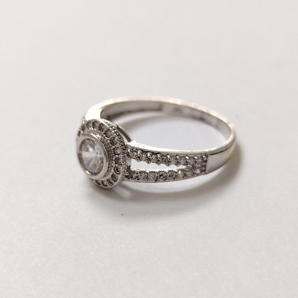 ANILLITO ORO, ORO BLANCO 14 K 2.1 GRMS (SEMINUEVO)
