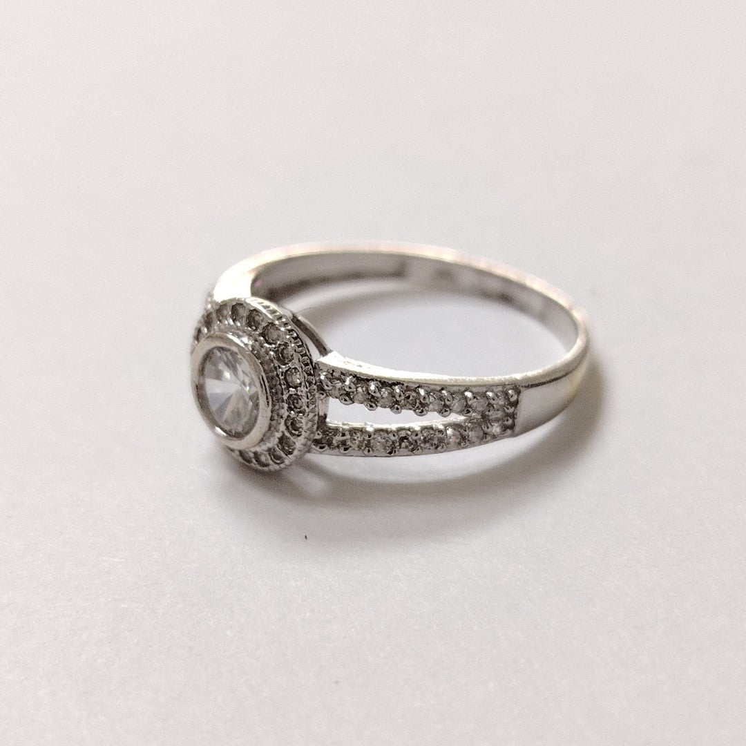 ANILLITO ORO, ORO BLANCO 14 K 2.1 GRMS (SEMINUEVO)