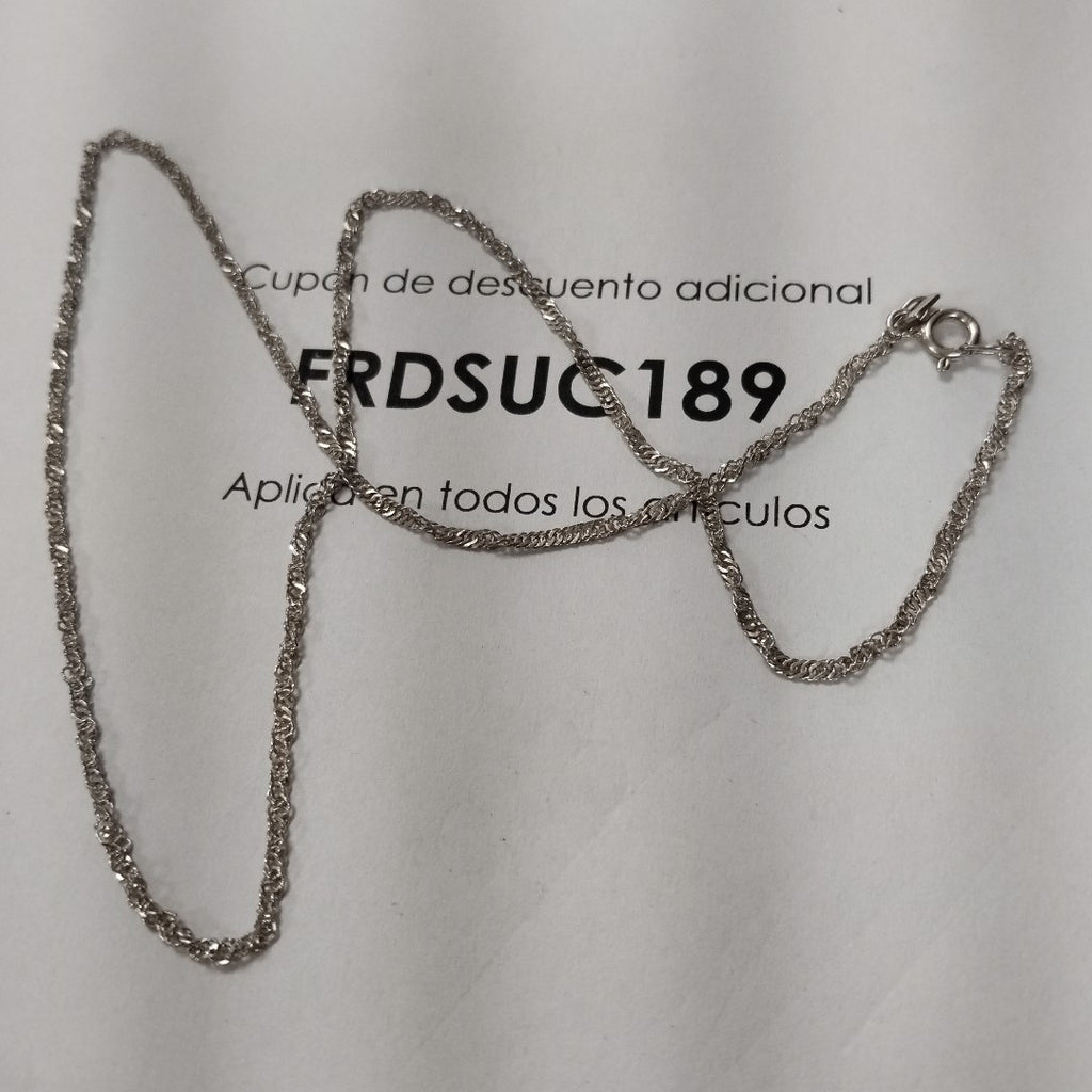 CADENA PLATA 2,10 GRMS (SEMINUEVO)