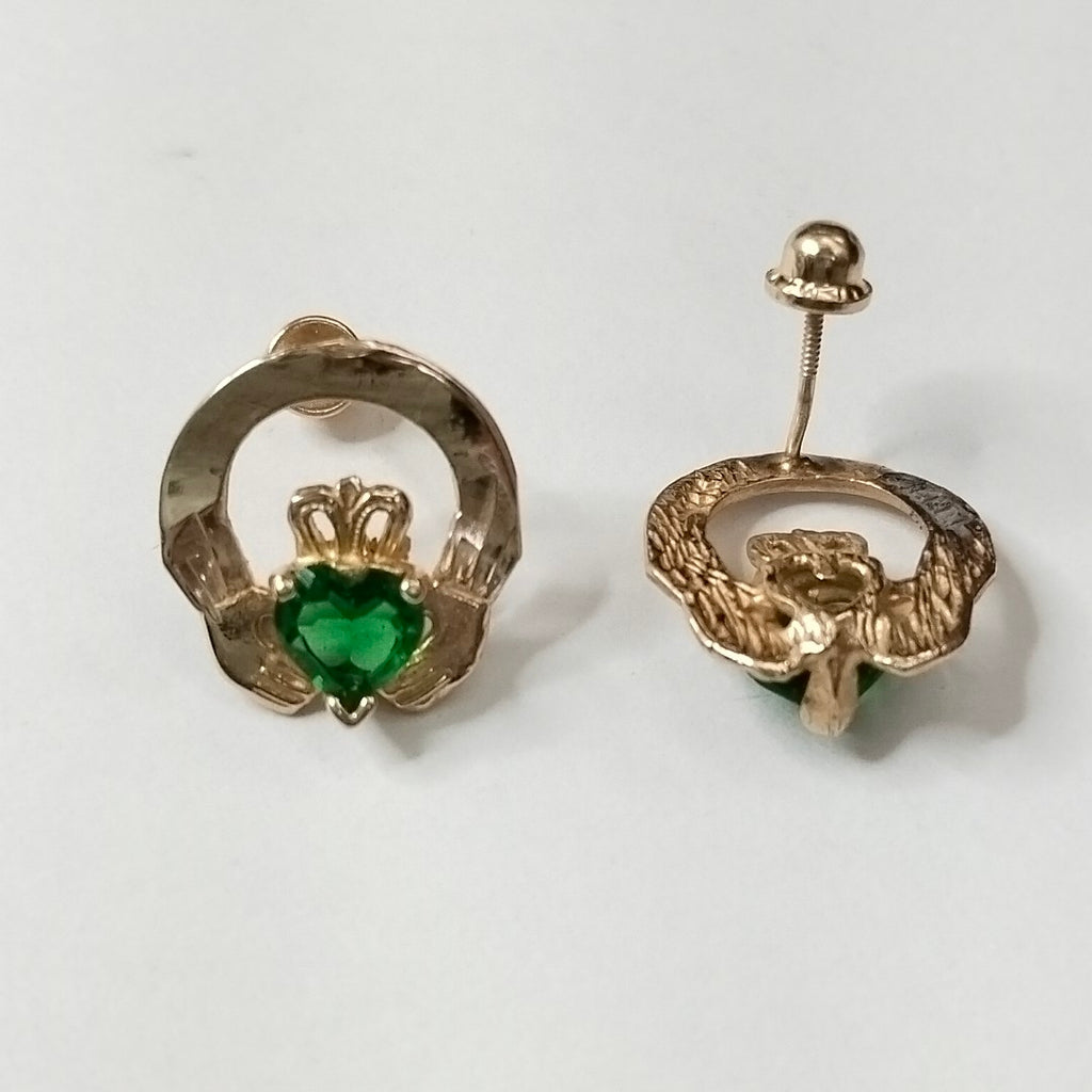 ARETES PAR ORO 14 K 2,10 GRMS (SEMINUEVO)