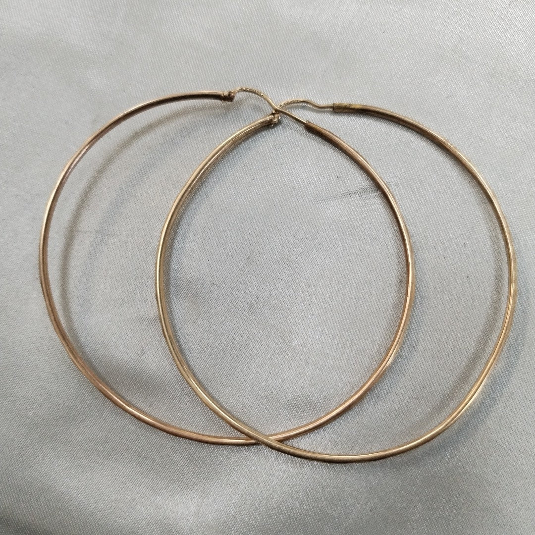 ARRACADAS PAR ORO 10 K 3.6 GRMS (SEMINUEVO)