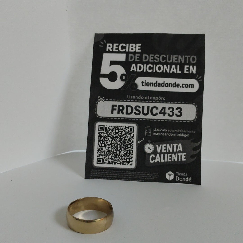 ARGOLLA ORO 10 K 3 GRMS (SEMINUEVO)