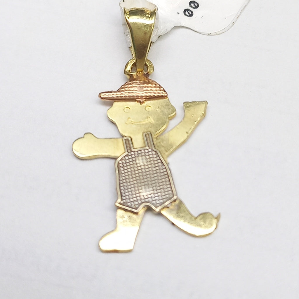 DIJE ORO, ORO COMBINADO 14 K 1.3 GRMS (SEMINUEVO)