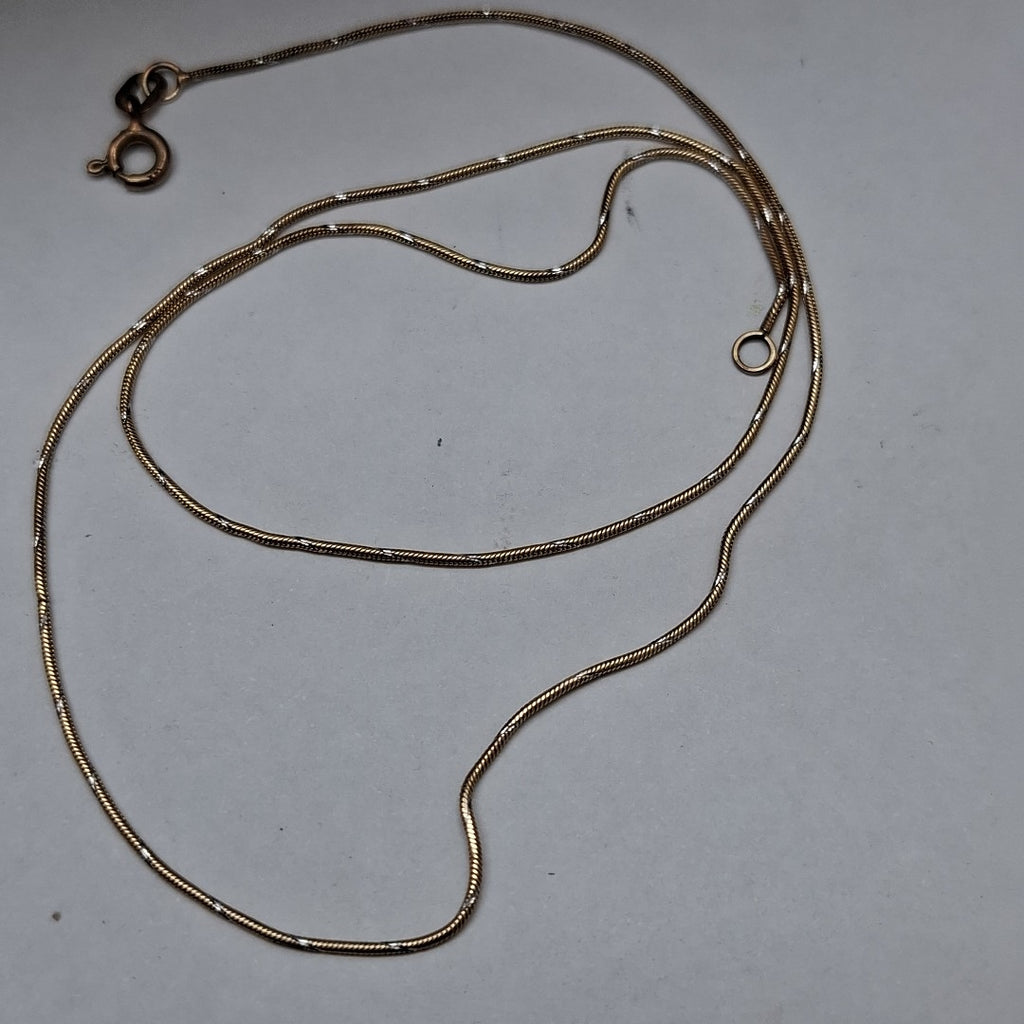 CADENA ORO 14 K 2.6 GRMS (SEMINUEVO)