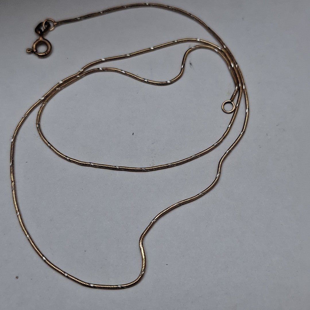 CADENA ORO 14 K 2.6 GRMS (SEMINUEVO)