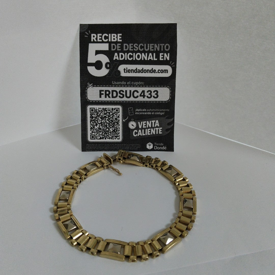PULSERA ORO 14 K 24.1 GRMS (SEMINUEVO)