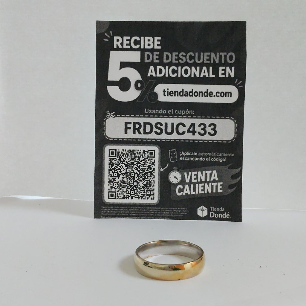 ARGOLLA ORO 14 K 5.9 GRMS (SEMINUEVO)