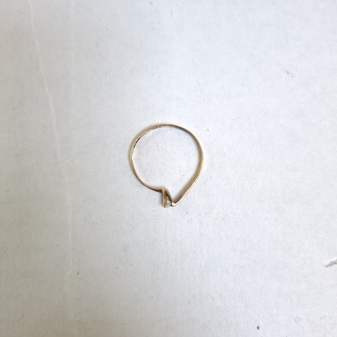 ANILLO ORO 10 K 0,70 GRMS (SEMINUEVO)