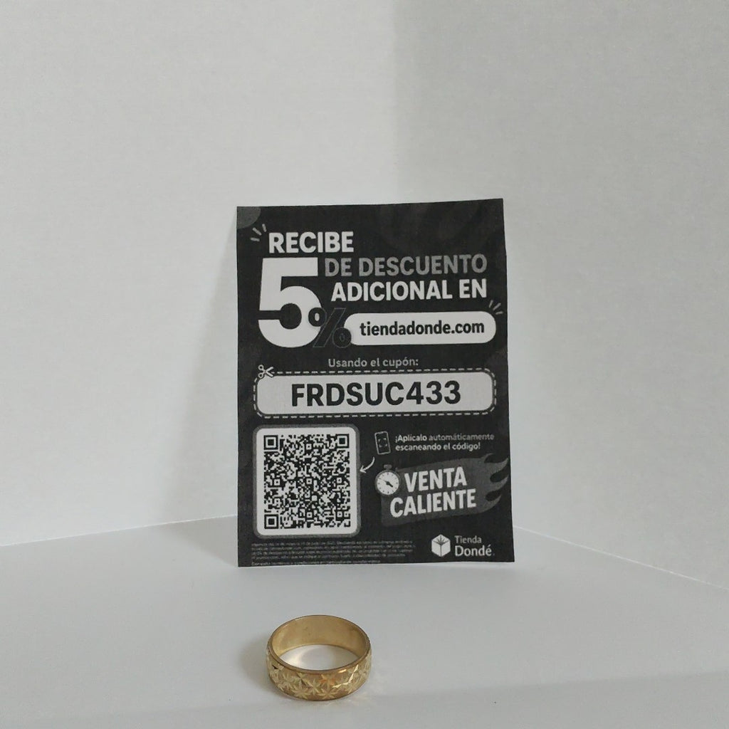 ARGOLLA ORO 10 K 2.1 GRMS (SEMINUEVO)