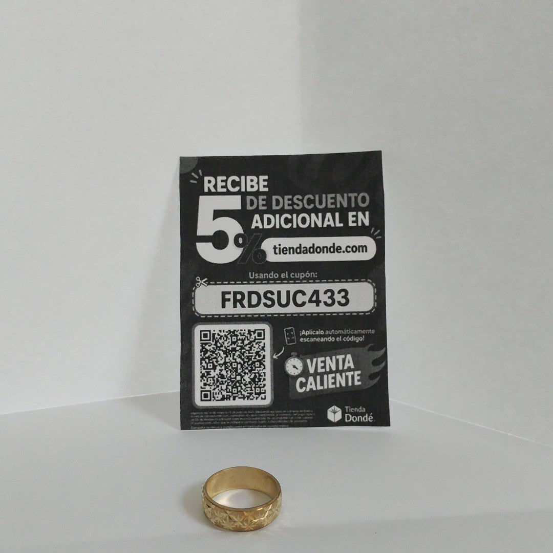ARGOLLA ORO 10 K 2.1 GRMS (SEMINUEVO)