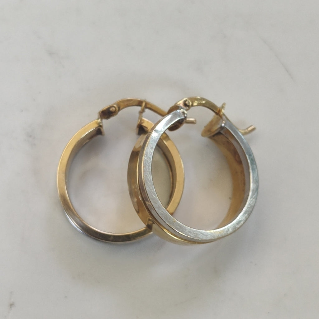 ARRACADAS PAR ORO 14 K 3,10 GRMS (SEMINUEVO)