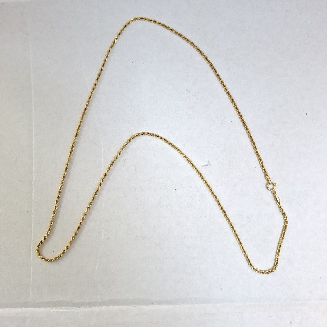 CADENA ORO 14 K 3,20 GRMS (SEMINUEVO)