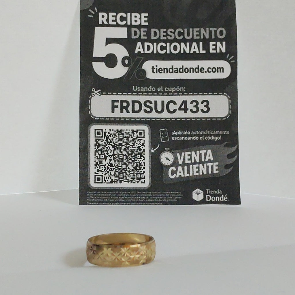 ARGOLLA ORO 10 K 2.1 GRMS (SEMINUEVO)