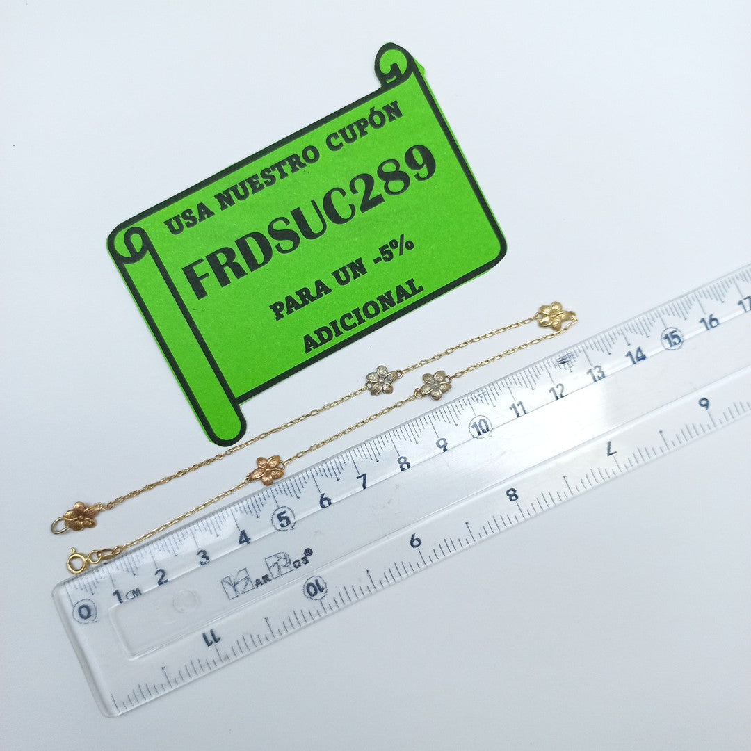 PULSERA RIGIDA ORO 14 K 1.8 GRMS (SEMINUEVO)