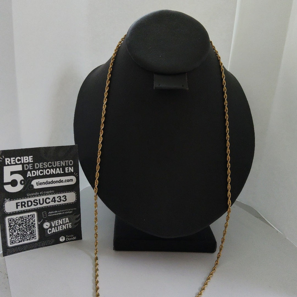 CADENA ORO 14 K 10 GRMS (SEMINUEVO)