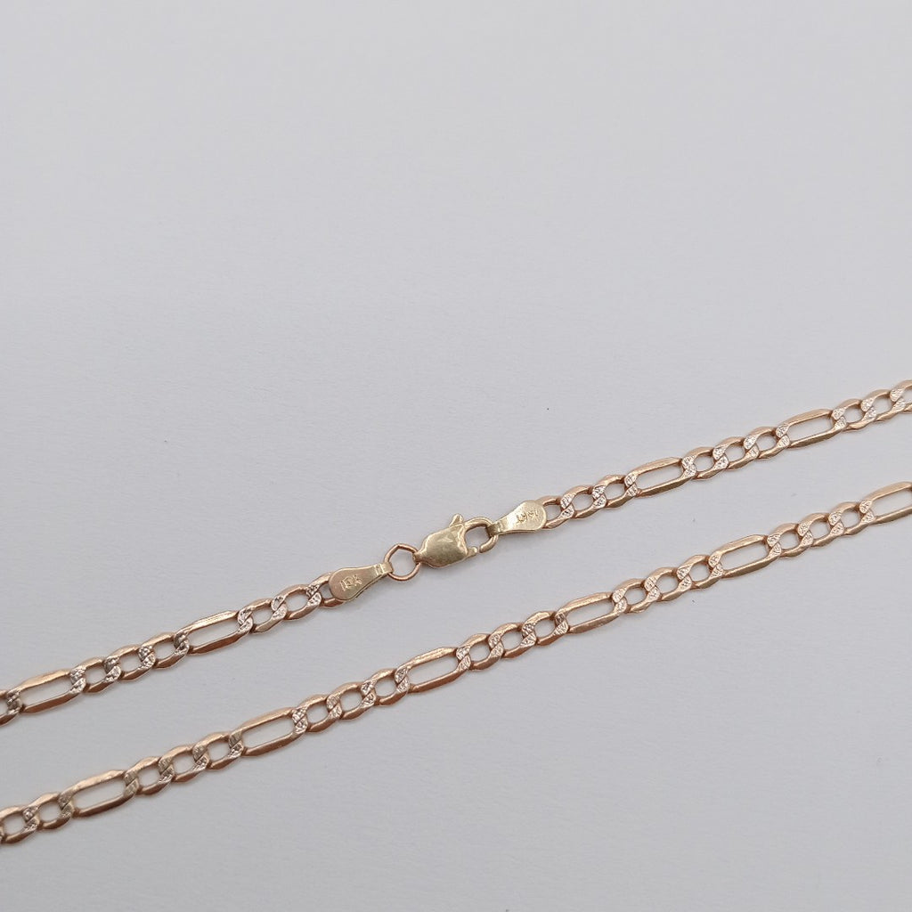 CADENA ORO,RODIADO 14 K 5,20 GRMS (SEMINUEVO)