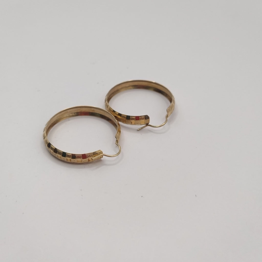 ARRACADAS PAR ORO 10 K 4 GRMS (SEMINUEVO)