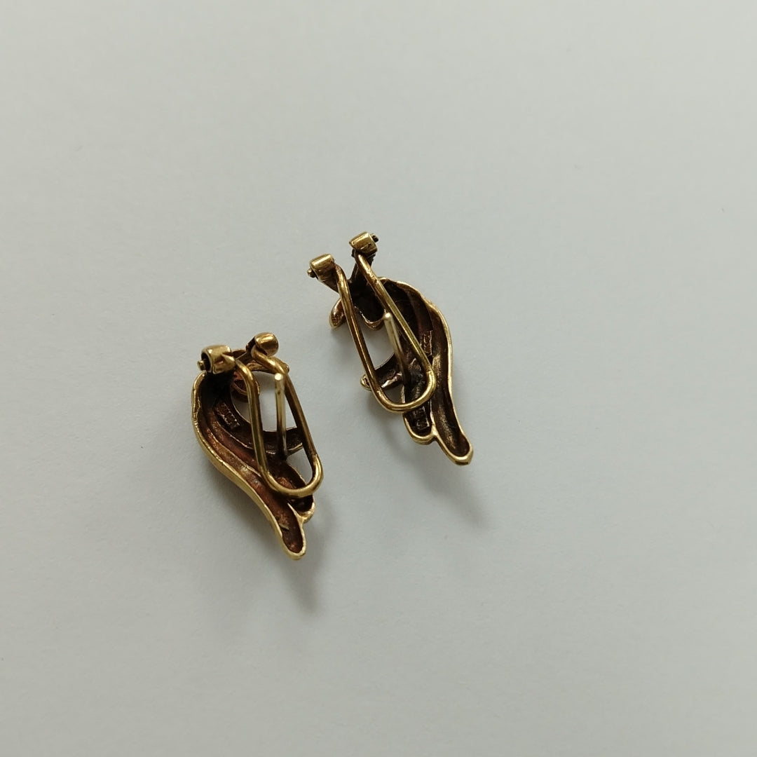 ARETES PAR ORO 14 K 5,90 GRMS (SEMINUEVO)