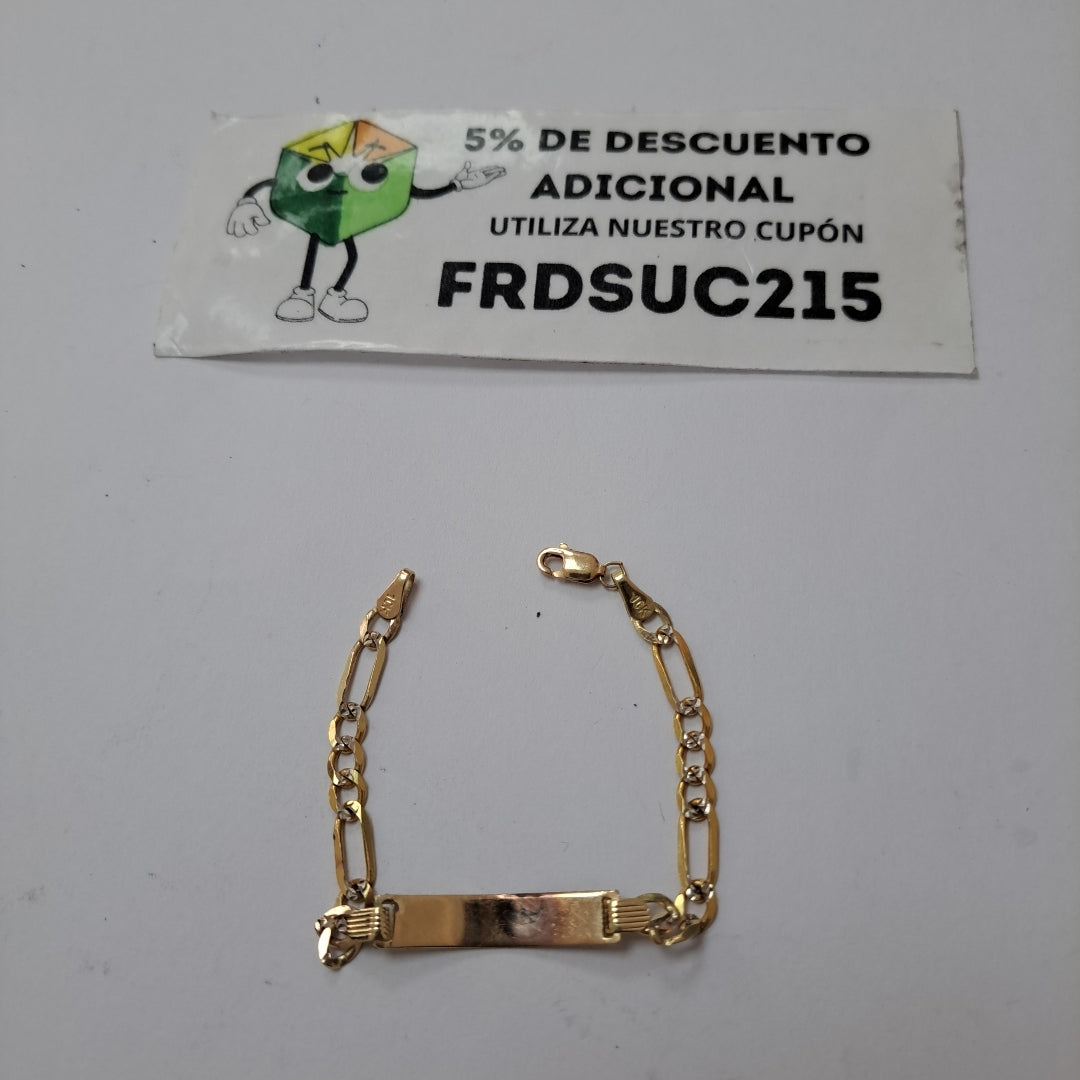 ESCLAVA ORO 10 K 4,70 GRMS (SEMINUEVO)
