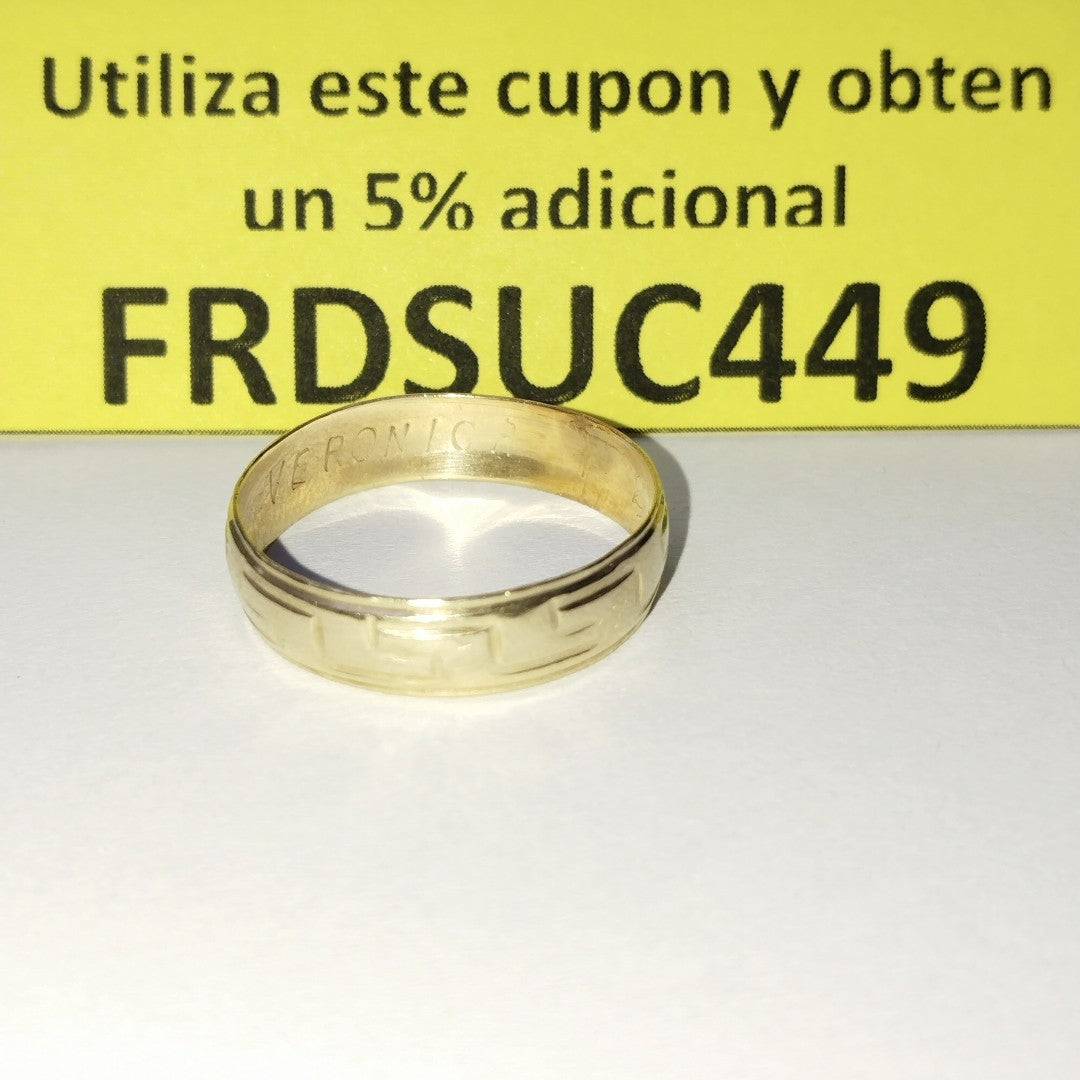 ARGOLLA ORO 14 K 2,10 GRMS (SEMINUEVO)