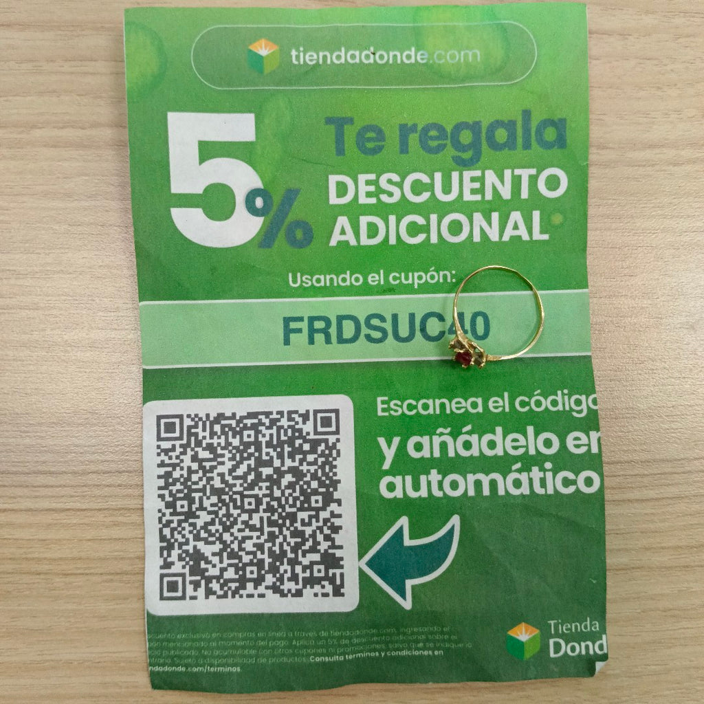 ANILLITO ORO 10 K 1,70 GRMS (SEMINUEVO)