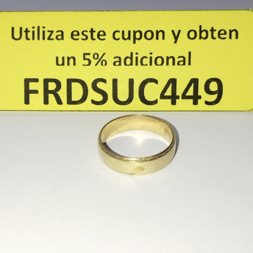 ARGOLLA ORO 14 K 3,10 GRMS (SEMINUEVO)