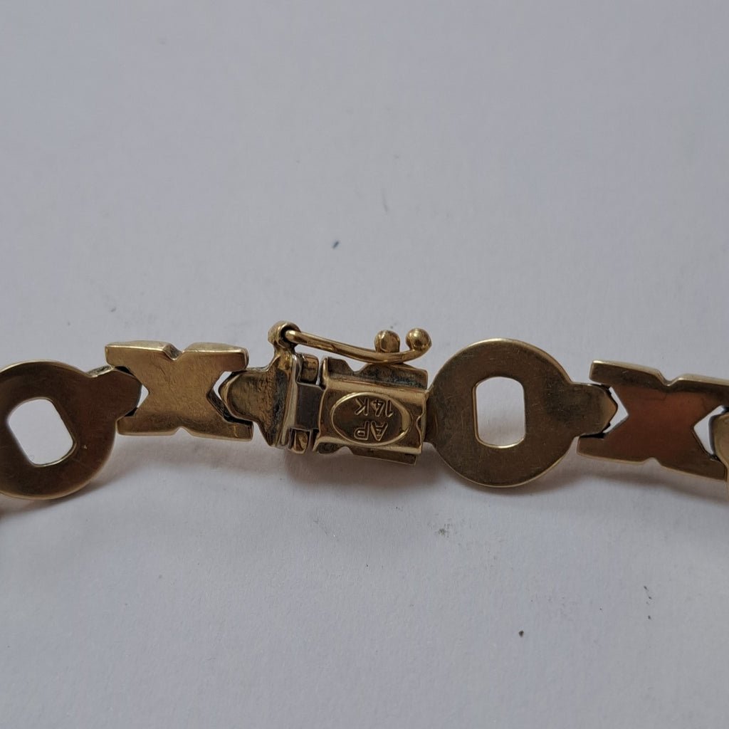 PULSERA ORO 14 K 10,40 GRMS (SEMINUEVO)