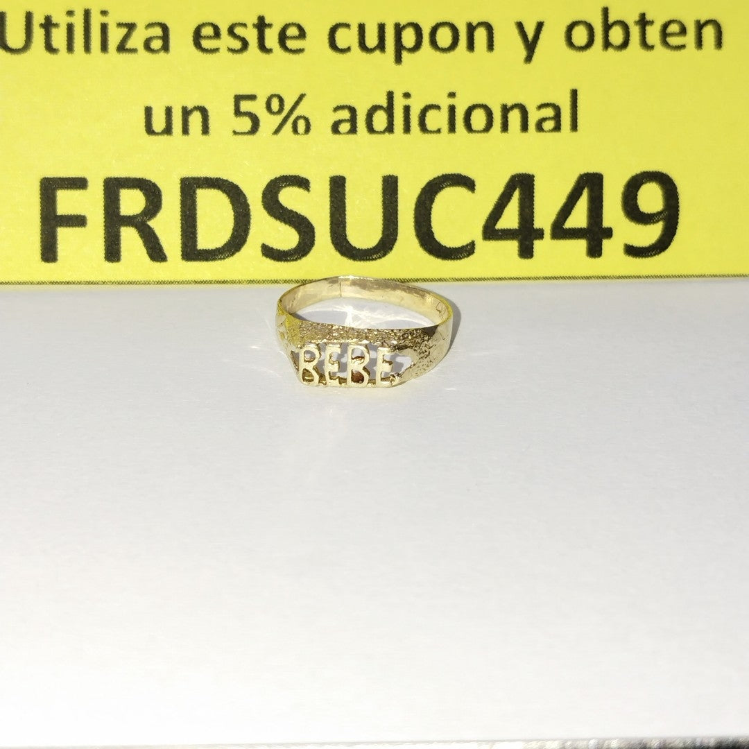 ANILLITO ORO 14 K 0,80 GRMS (SEMINUEVO)