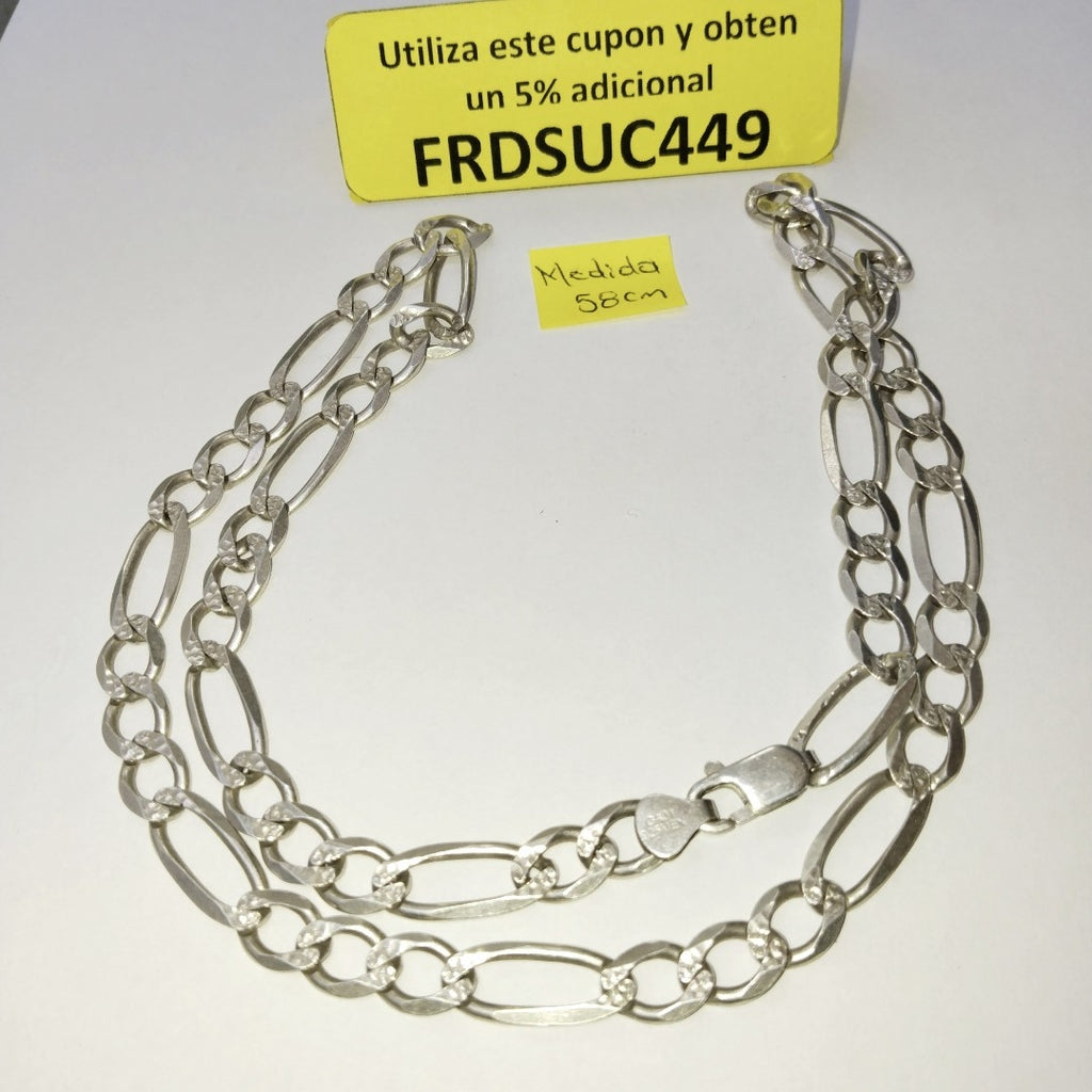 CADENA PLATA 39.5 GRMS (SEMINUEVO)