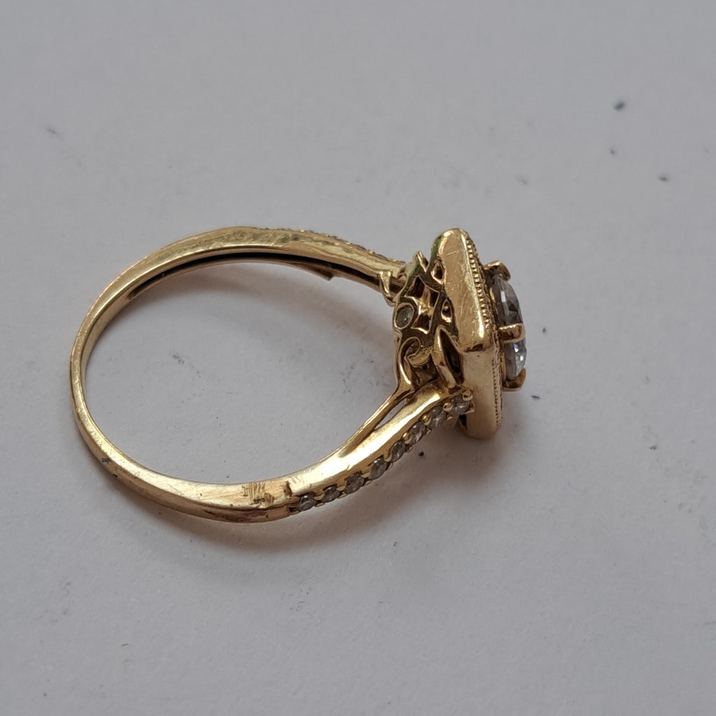 ANILLITO ORO 14 K 3,60 GRMS (SEMINUEVO)