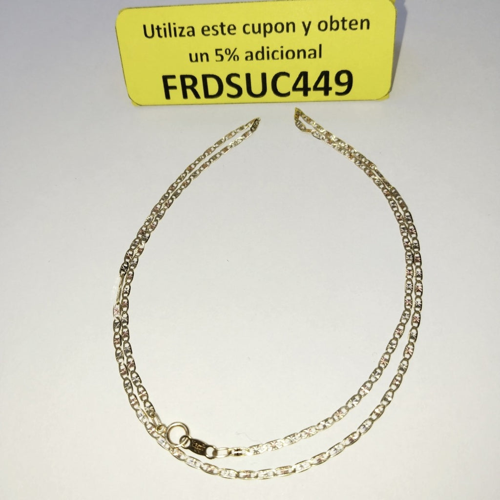 CADENA ORO 10 K 2.2 GRMS (SEMINUEVO)