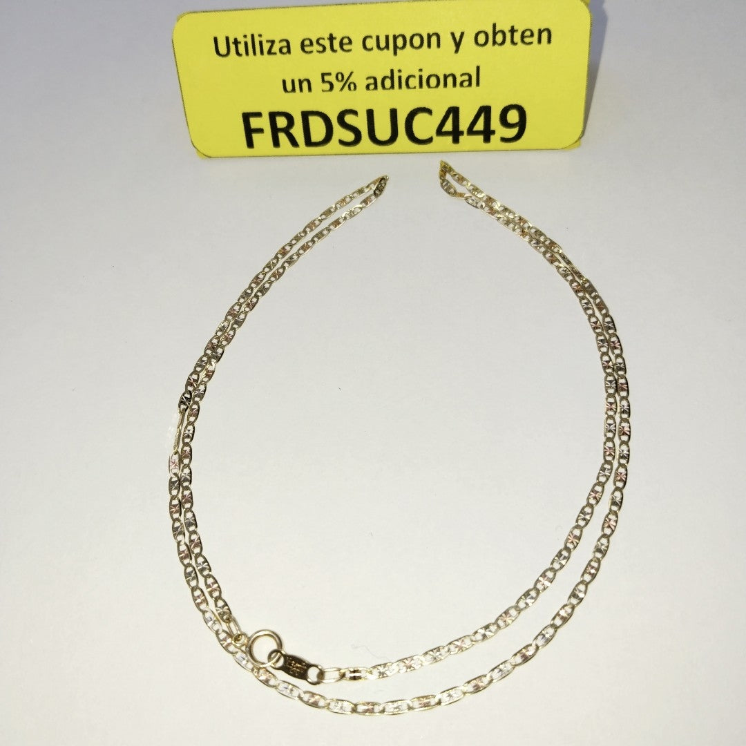 CADENA ORO 10 K 2.2 GRMS (SEMINUEVO)