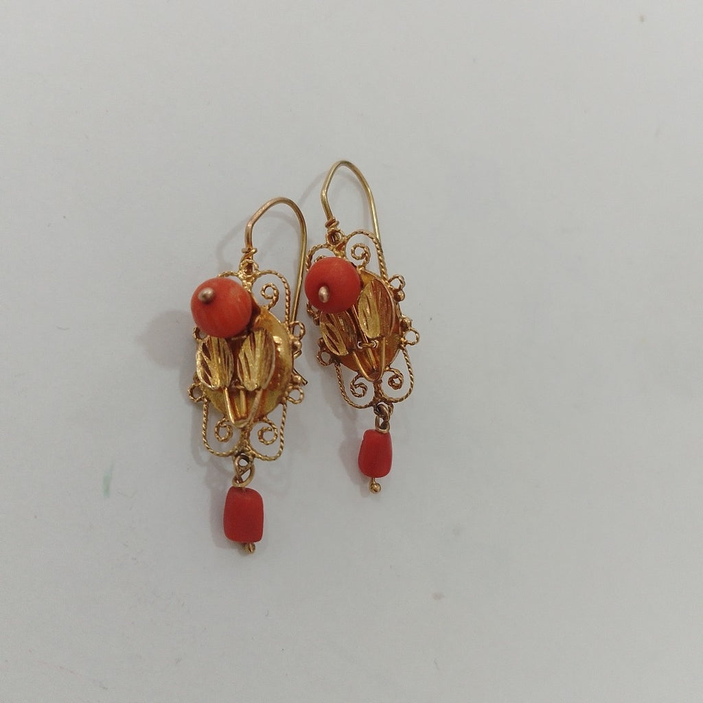 ARETES PAR ORO 10 K 4,00 GRMS (SEMINUEVO)