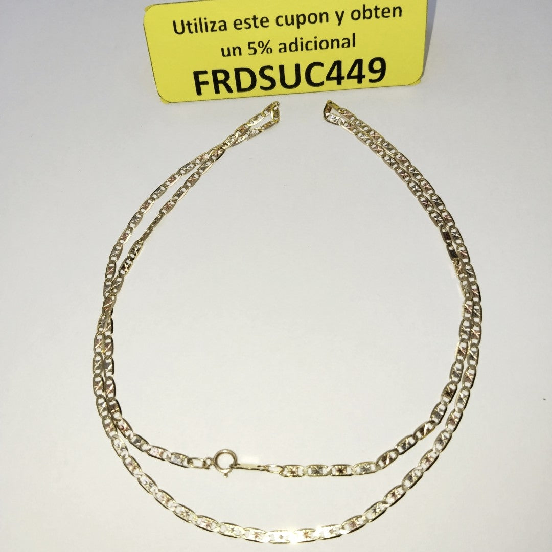 CADENA ORO 10 K 5.9 GRMS (SEMINUEVO)