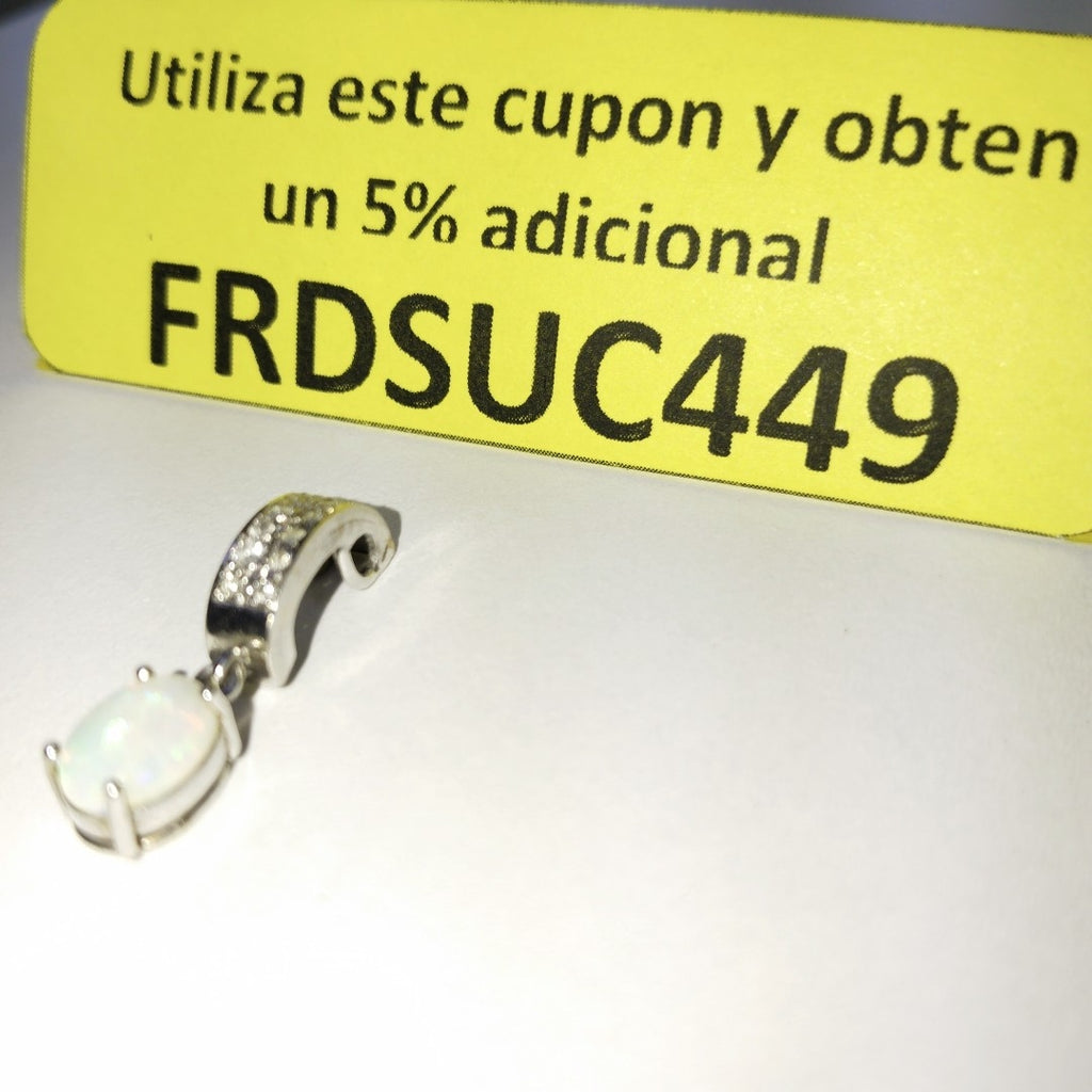 DIJE ORO,ORO BLANCO 14 K 1,90 GRMS (SEMINUEVO)
