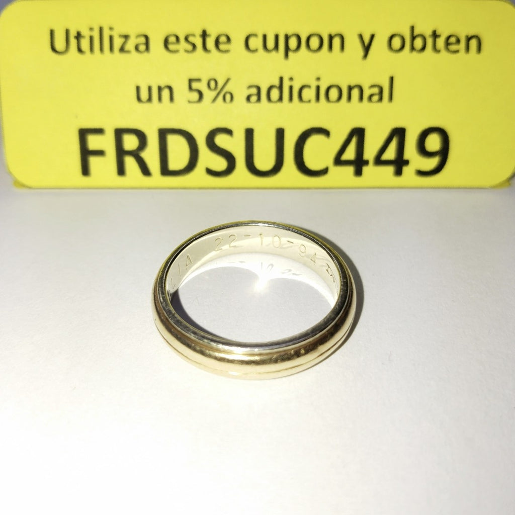 ANILLITO ORO 14 K 6.8 GRMS (SEMINUEVO)